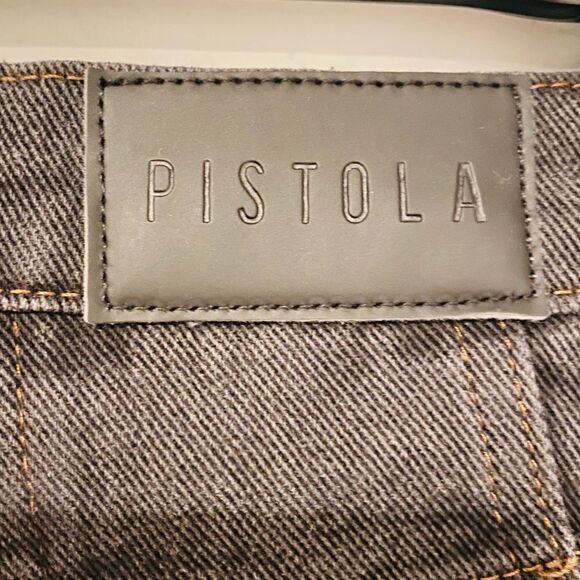 PISTOLA Rumi High Rise Cut Off Distressed Mini Skirt Size 27 - Picture 6 of 8